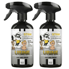 The Stink Solution en botella, elimina olor a orina al instante.