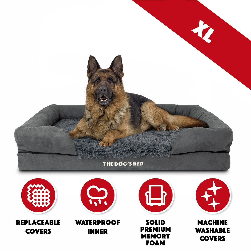 The Dog's Balls base antideslizante mantiene la cama estable.