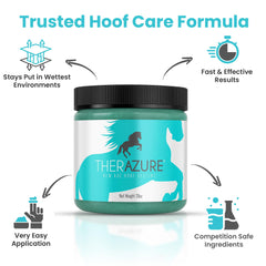 Therazure arcilla casco adhesión firme para cuidado continuo