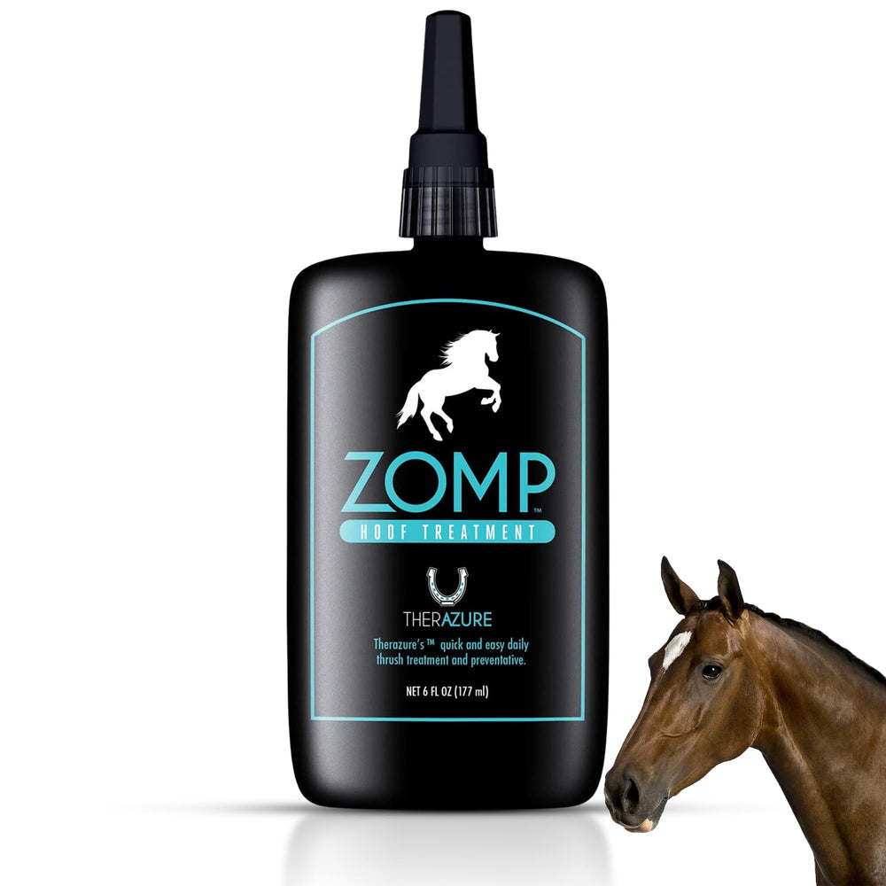 Therazure Zomp botella con aplicador para tratamiento de cascos