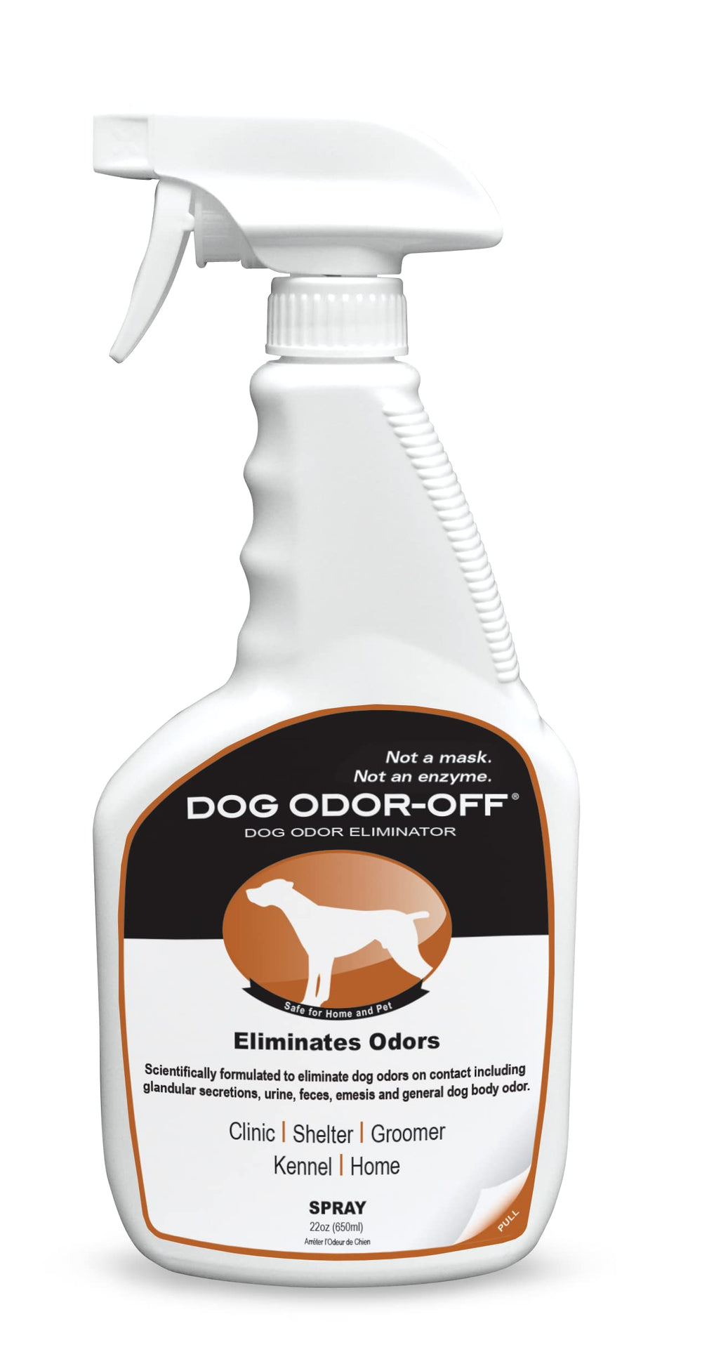 Thornell Odor-Off: botella rociadora para eliminar olores de perros en alfombras.
