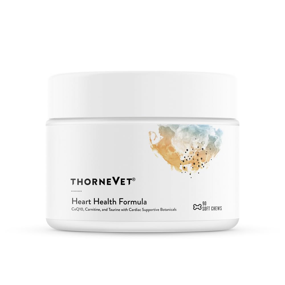 ThorneVET Fórmula Corazón Saludable en botella, apoyo cardiovascular para mascotas.