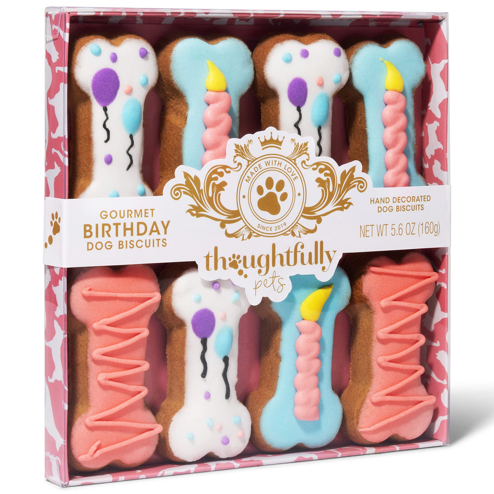 Thoughtfully Pets galletas de grado humano en rosa para perro.