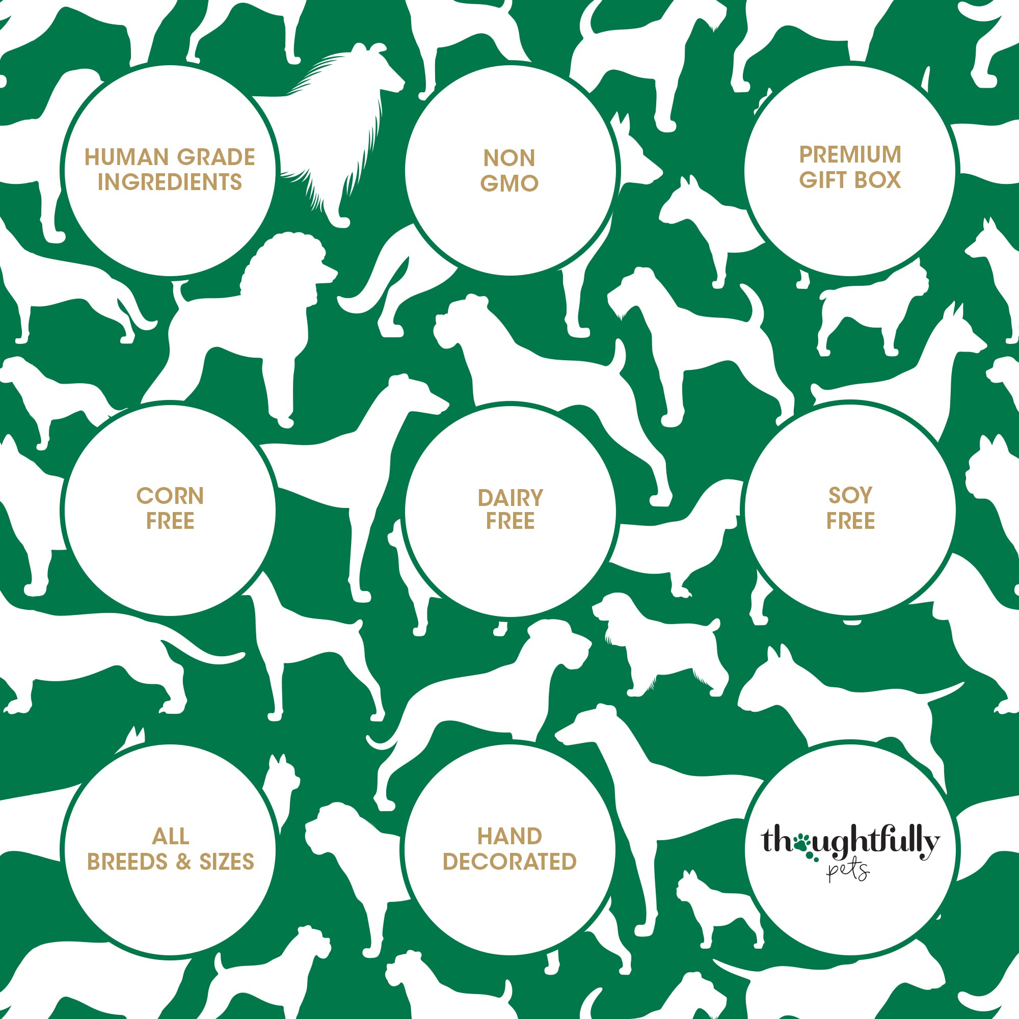 Thoughtfully Pets ingredientes de grado humano, seguridad y calidad en cada bocado