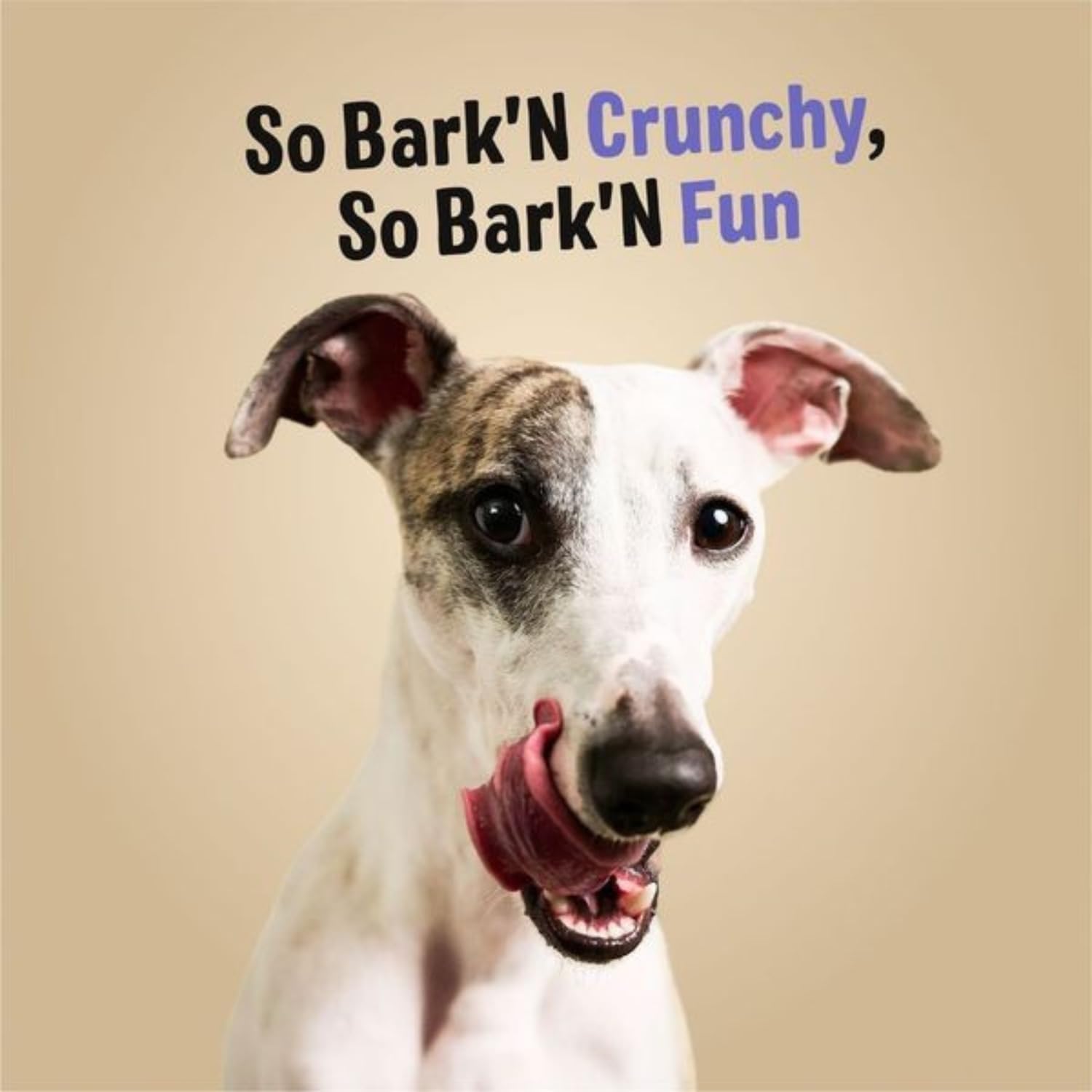 Porciones fáciles de dividir, Bark'N Crunch! para entrenamiento y recompensa.