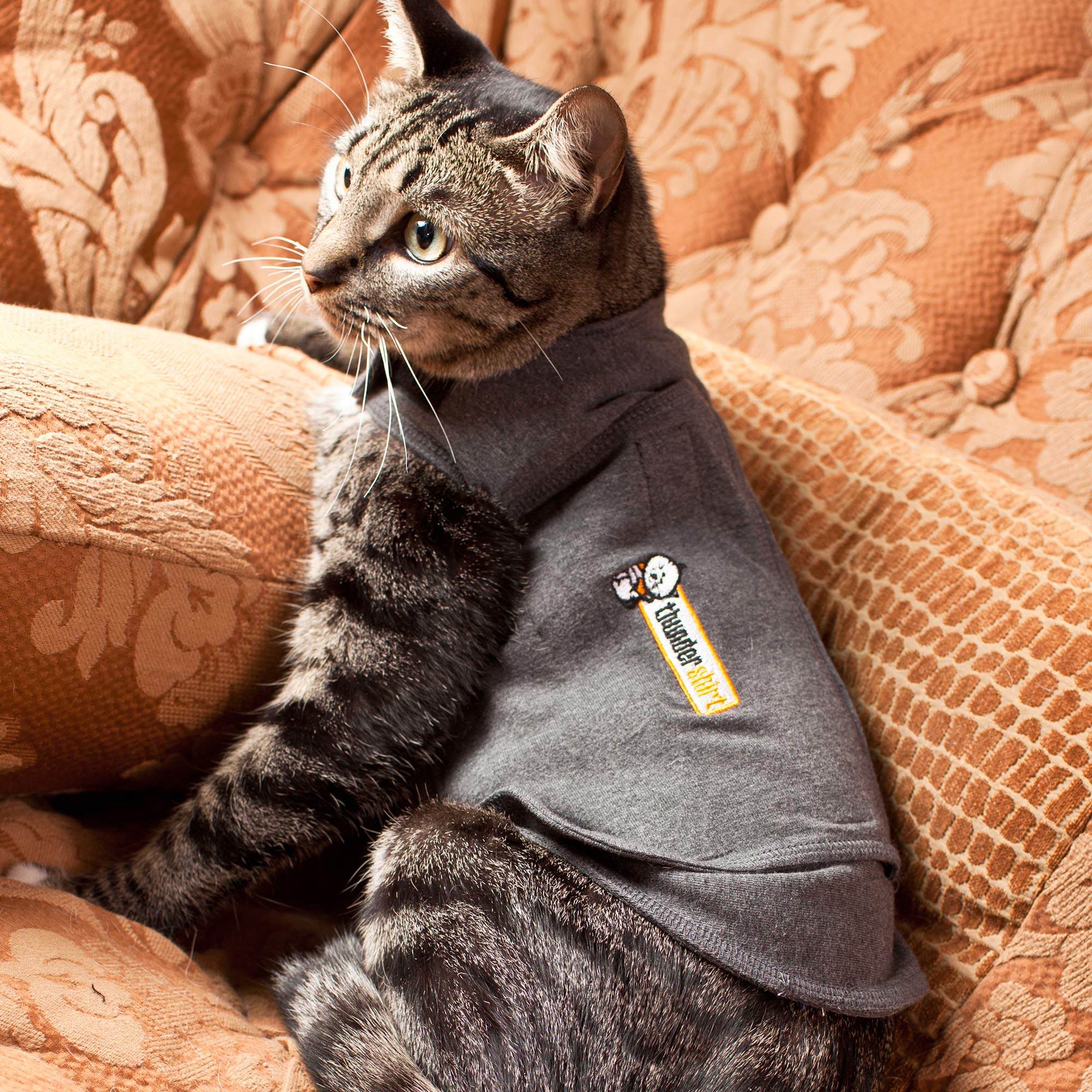 Thundershirt talla grande para gatos con pecho de 17-24 pulgadas.