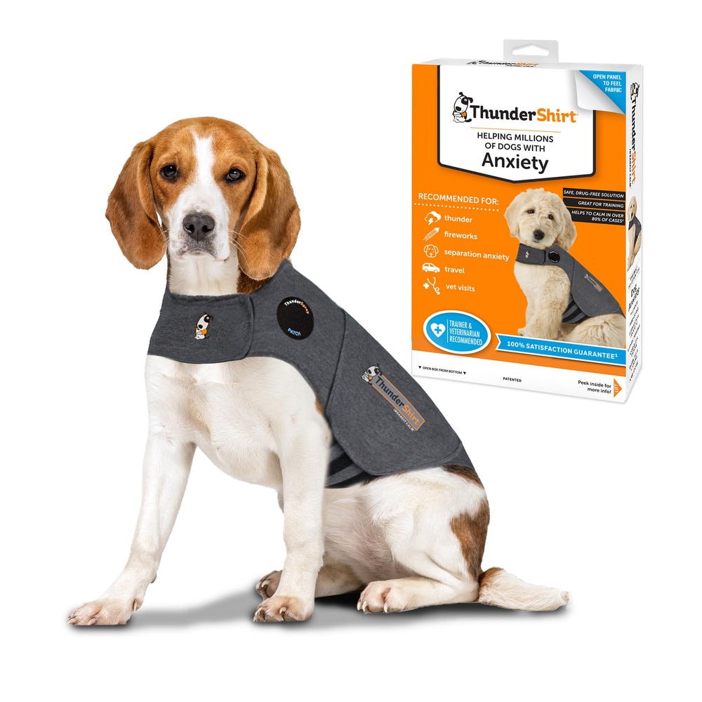 ThunderShirt para perros, chaleco para ansiedad, fácil de colocar y cómodo