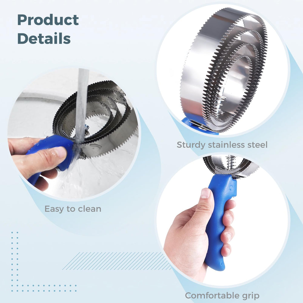Tideme mango ergonómico con agarre suave para cepillado cómodo