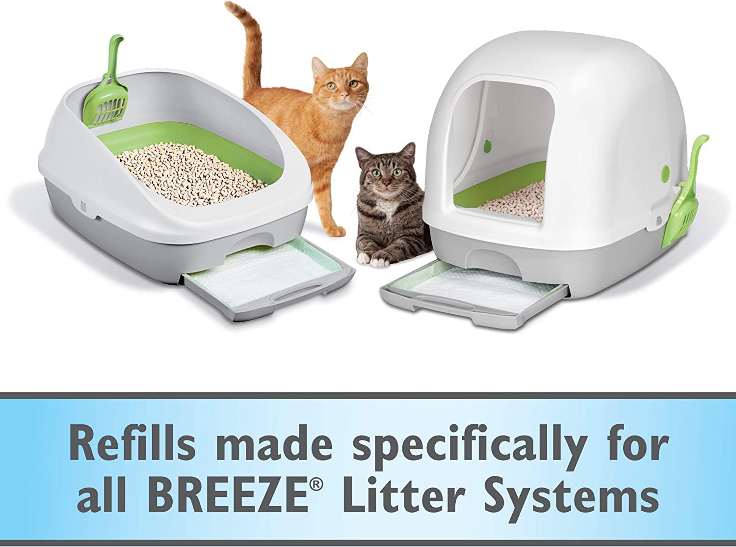 Tidy Cats Breeze soluciones para múltiples gatos en casa.
