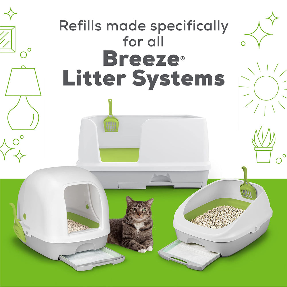 Pellets Tidy Cats Breeze con diseño práctico para uso diario