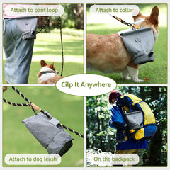 TIGOADT bolsillo inferior para bolsas, almacenamiento extra en paseos