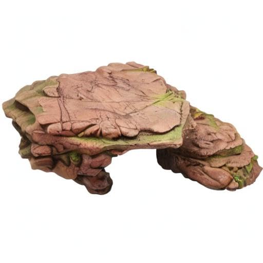 TIHOOD plataforma reptil para descanso y juego, favorece exploración tranquila