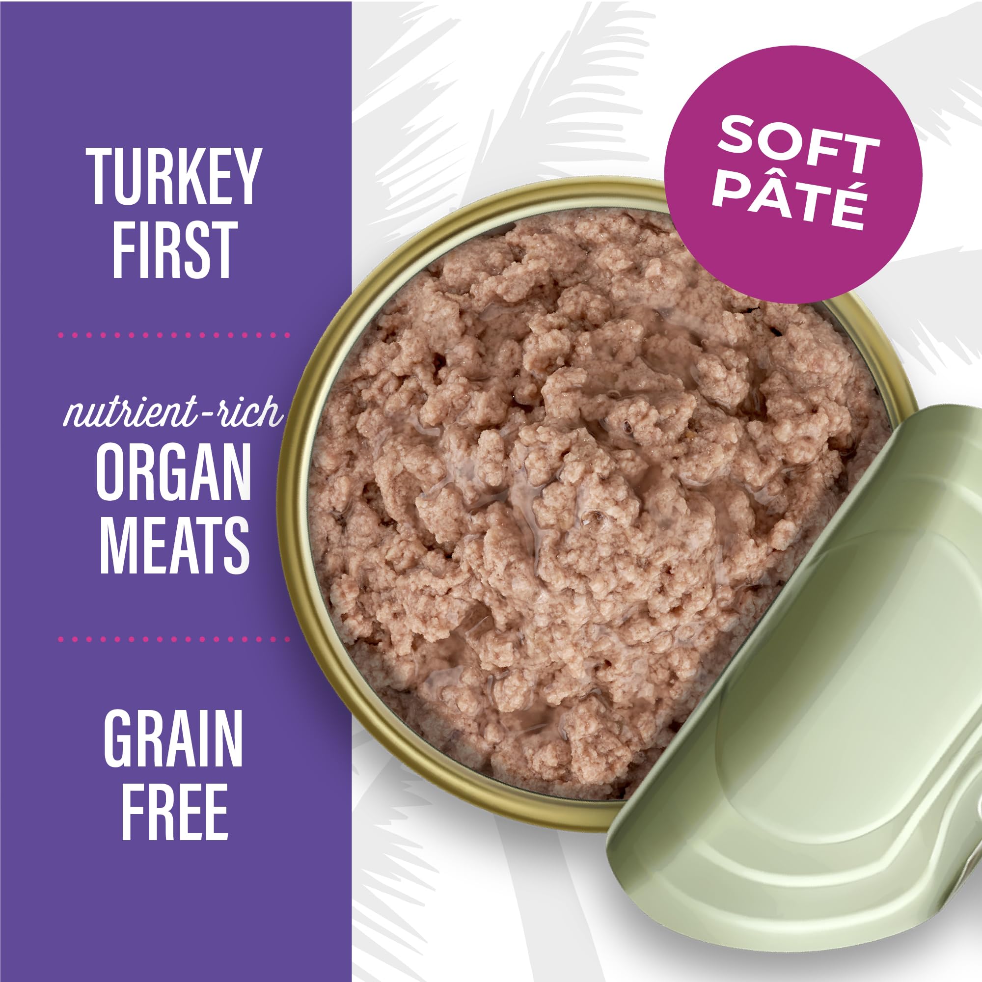 Tiki Cat After Dark Pate hidratación y proteína para comidas diarias.