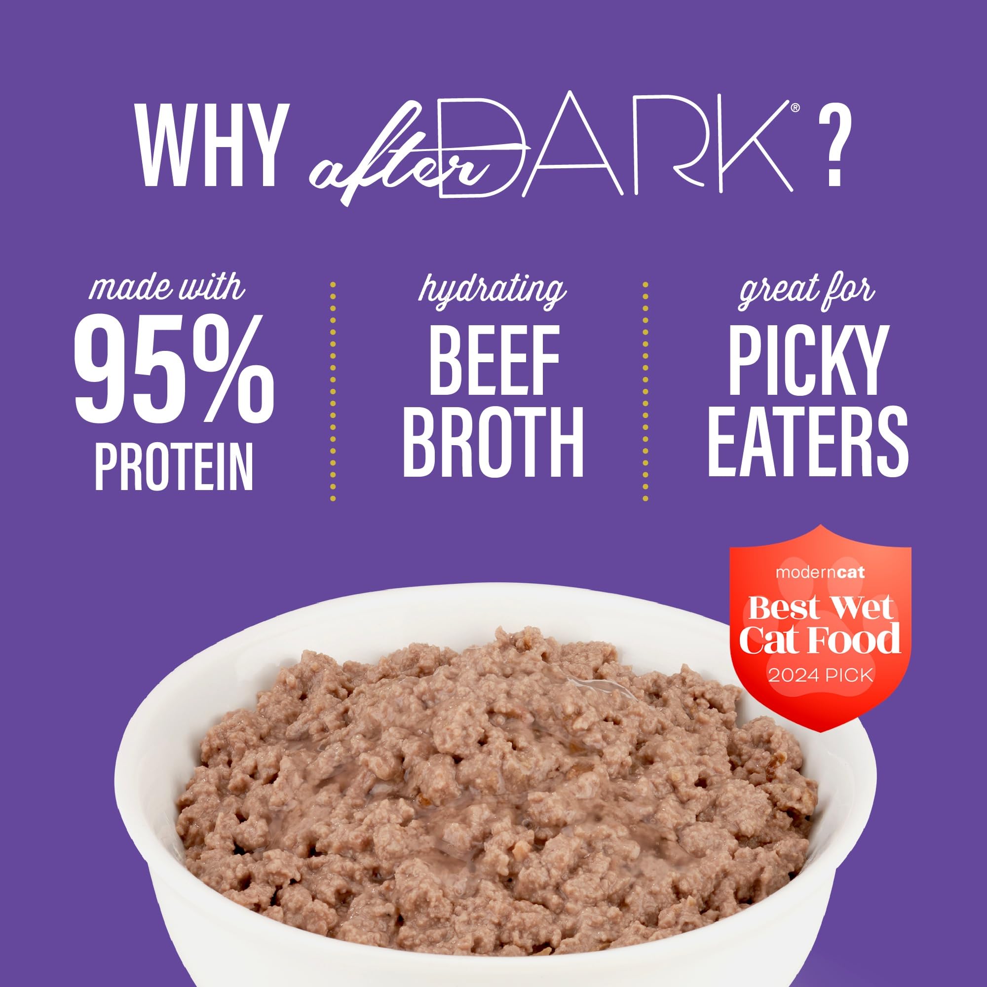 Tiki Cat After Dark Pate, proteína de alta calidad para gatos activos