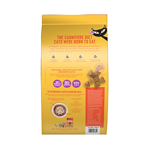 Tiki Cat Born Carnivore: pavo real como ingrediente principal para proteína y sabor.