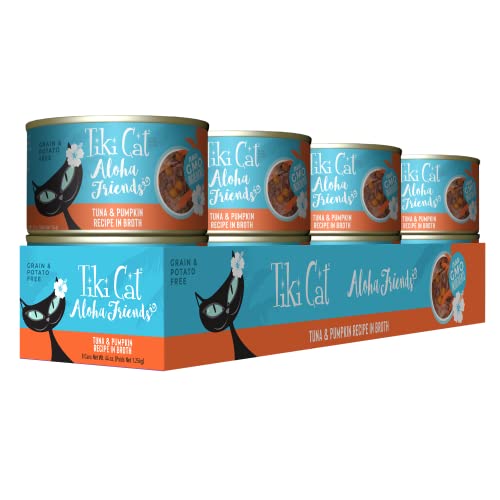 Tiki Cat Aloha Friends sin granos, nutrición completa para todas las etapas