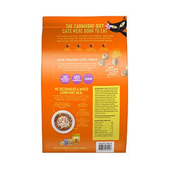 Fórmula sin granos de Tiki Cat Born Carnivore con pollo y huevo para una dieta simple.