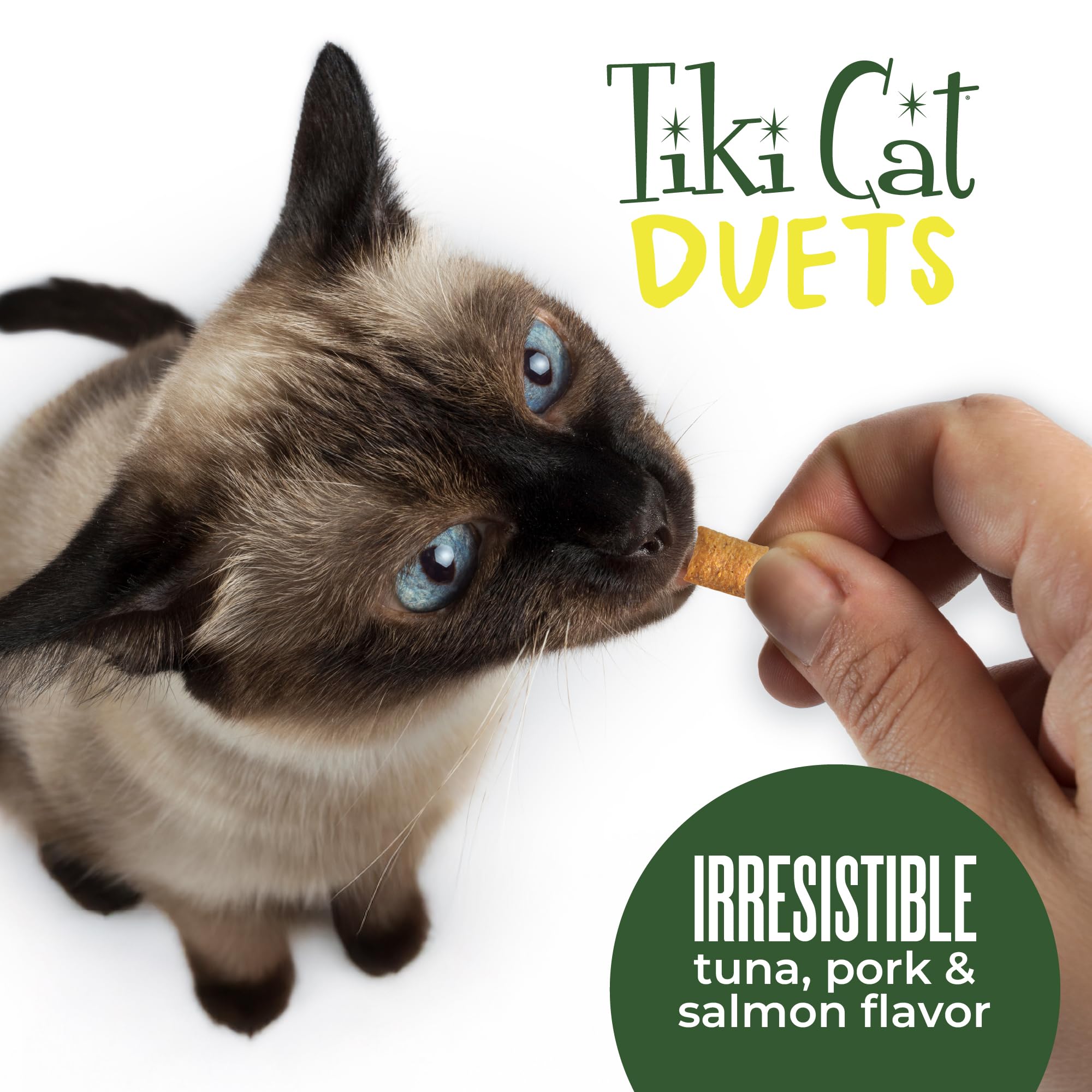 Tiki Cat Duets ideal como premio diario o durante el entrenamiento.