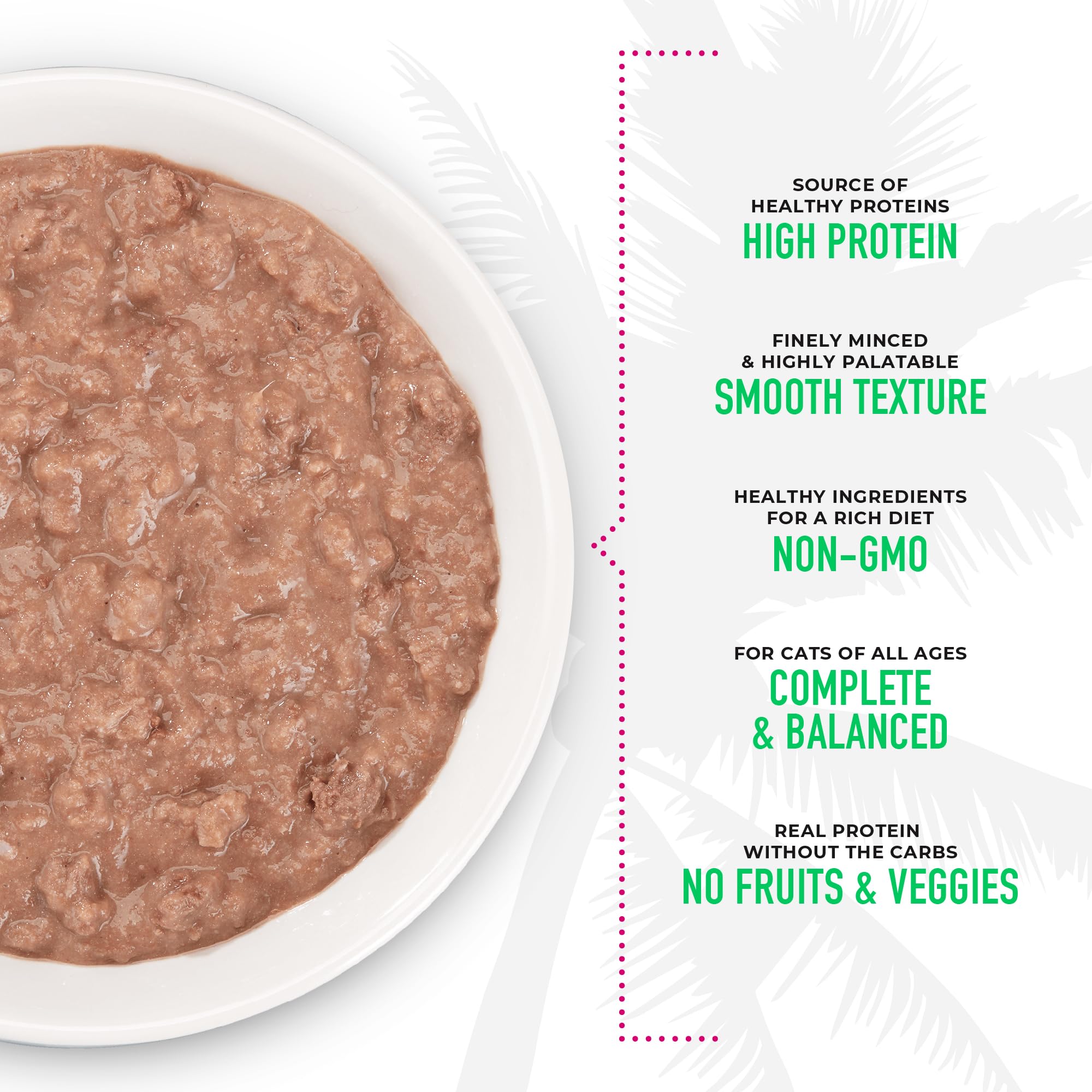 Tiki Cat Grill Pâté 100% no transgenico, ingredientes simples y puros.