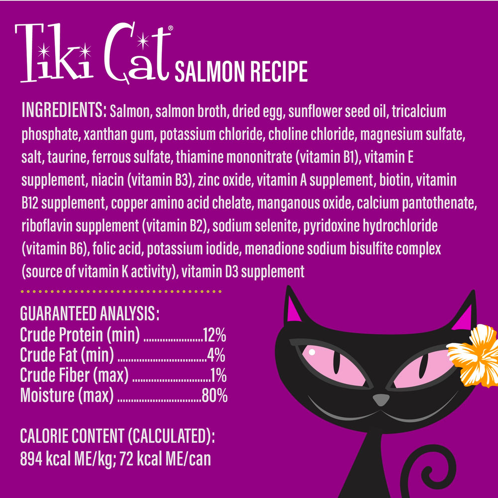 Alimento húmedo completo para todas las etapas de vida: Tiki Cat Luau Velvet Mousse.