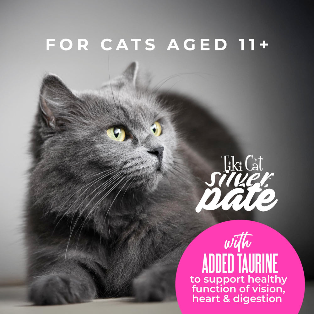 Apoyo al sistema inmunológico con antioxidantes en Tiki Cat Silver.