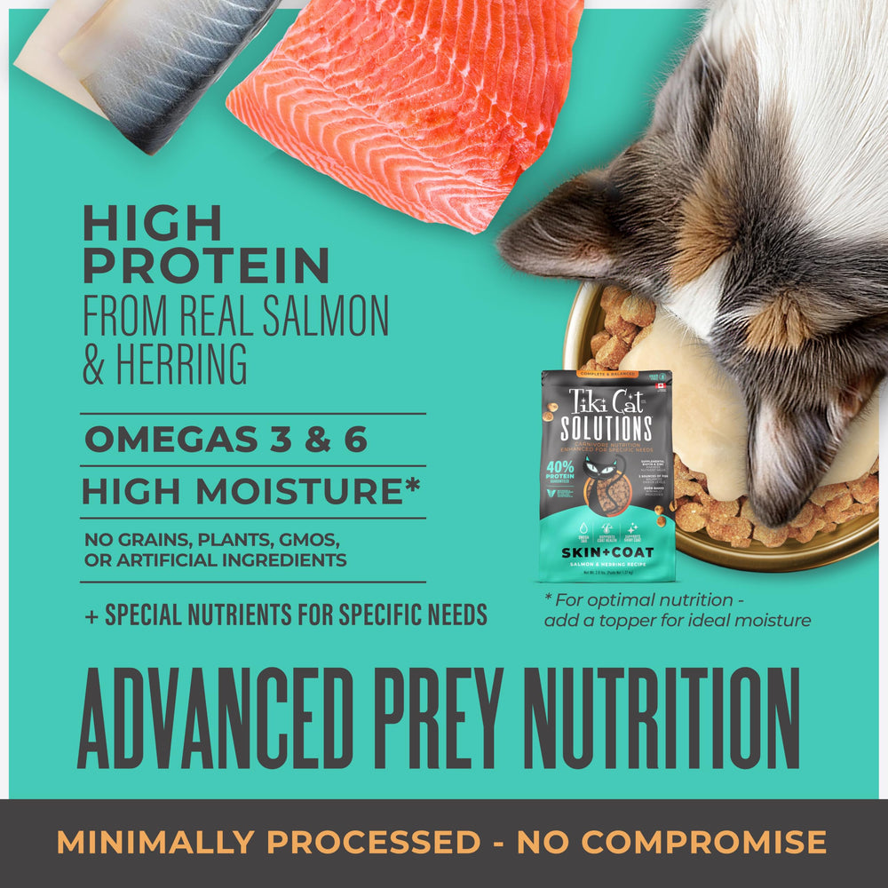 Tiki Cat Solutions Biotina y Zinc para nutrición felina