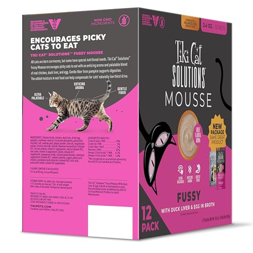 Textura cremosa de Tiki Cat Solutions Mousse para una experiencia de comedor agradable