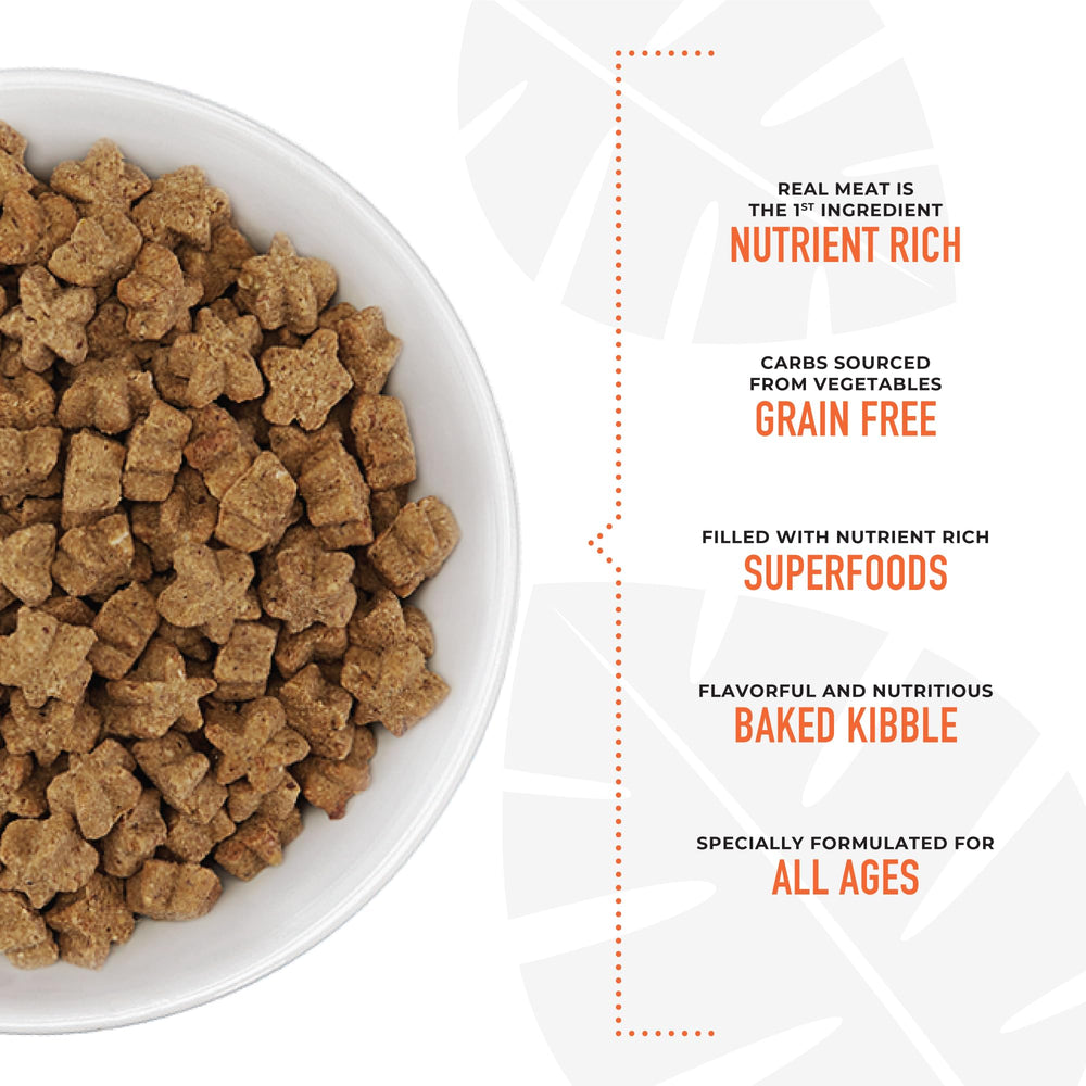 Tiki Dog Born Carnivore bolsa de 10 libras para alimentación diaria.
