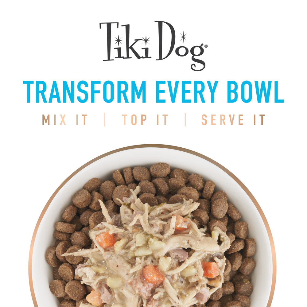 Tiki Dog Born Carnivore adecuada para perros pequeños en cada comida.