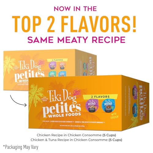Tiki Dog Petites atún en consommé: opción sabrosa y muy hidratante