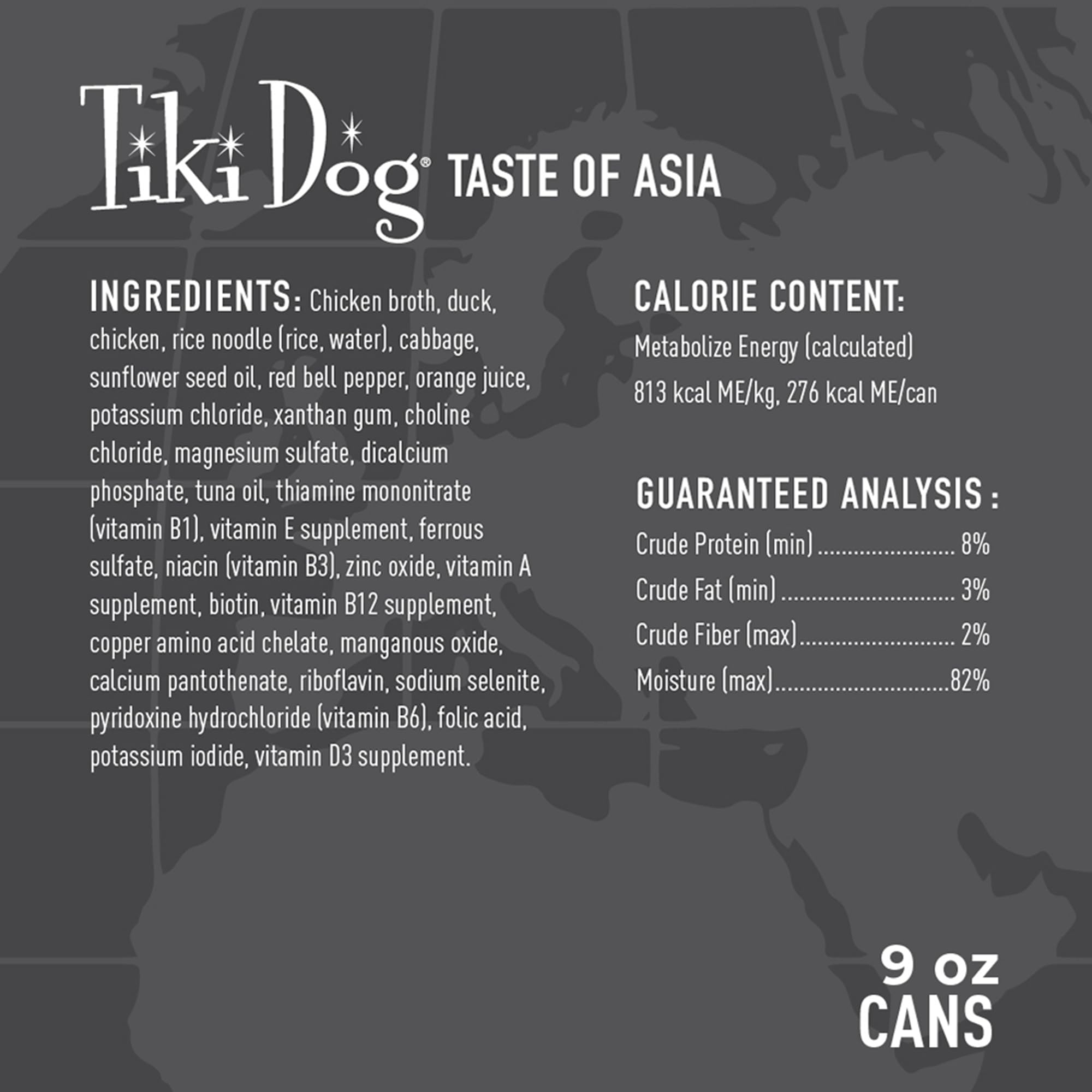 Tiki Dog Asia Sabores de Asia, textura suave para comer con facilidad.
