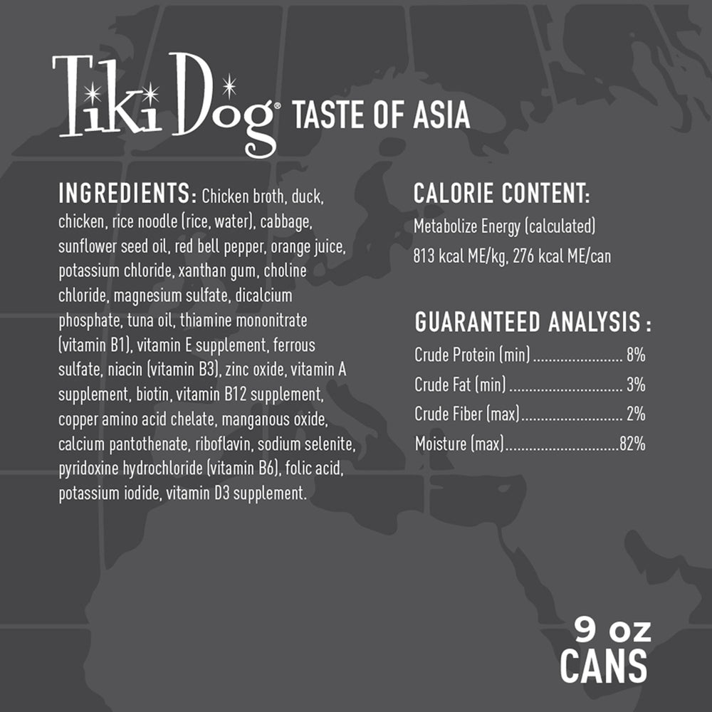 Tiki Dog Asia Sabores de Asia, textura suave para comer con facilidad.