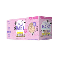 Tiki Cat Baby Shreds lata pollo-salmon, ideal para gatitos activos