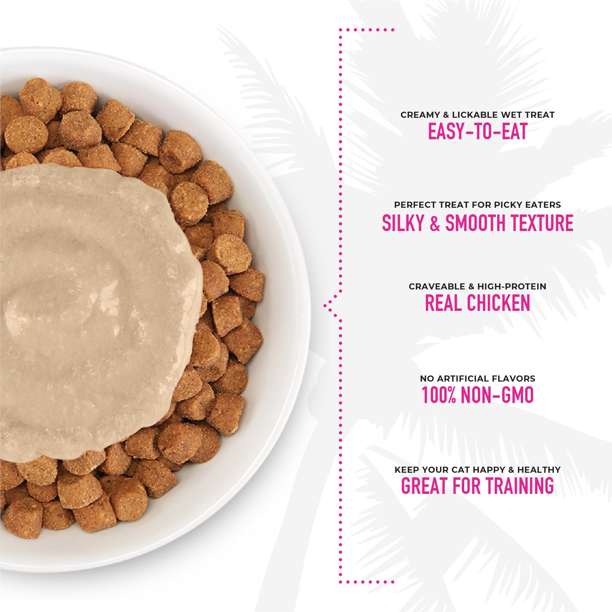 Tiki Cat Stix Mousse: servido como topping en comida seca