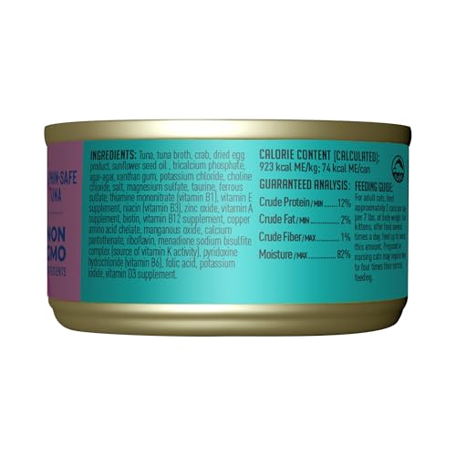 Tiki Cat Grill Pâté Atún y Cangrejo, paté suave para paladar felino y mayor aceptación