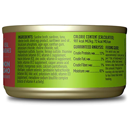 Tiki Cat Grill Pate Sardinas Langosta Lata: textura suave que facilita la alimentación.