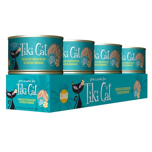 Consomé sabroso de TIKI CAT Puka Puka estimula la hidratación diaria