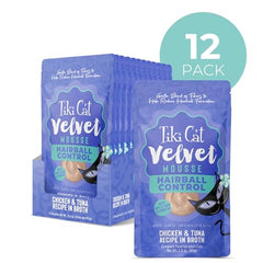 Textura sedosa de Tiki Cat Velvet Mousse para una experiencia de comida suave.