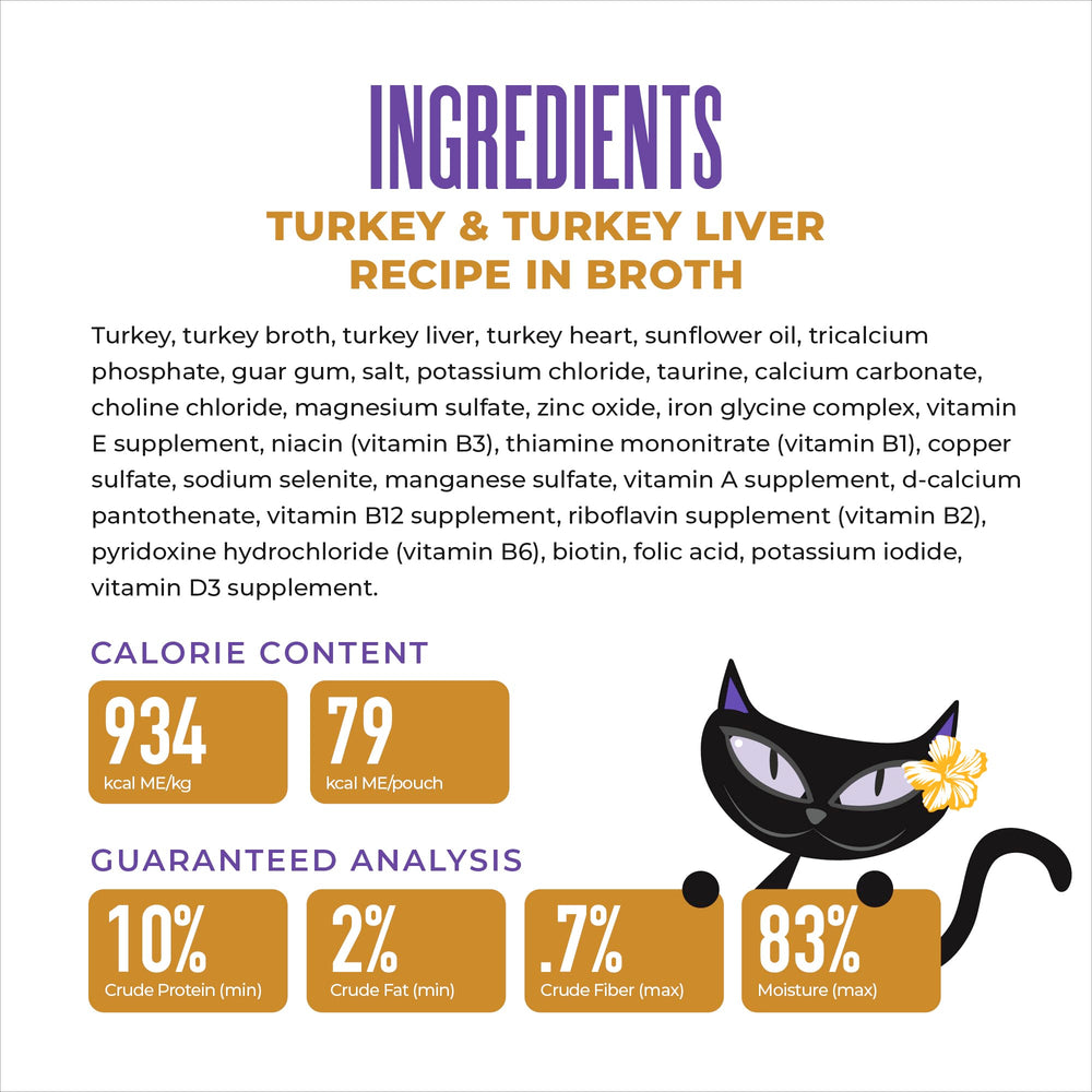 TIKI PETS opción sin granos para dieta de gatos.