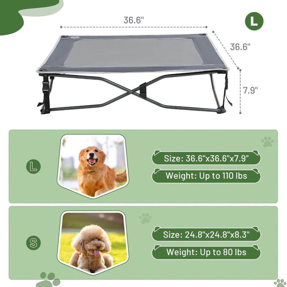 TIMBER RIDGE cama para perros exterior antirrasguños facilita limpieza y durabilidad.