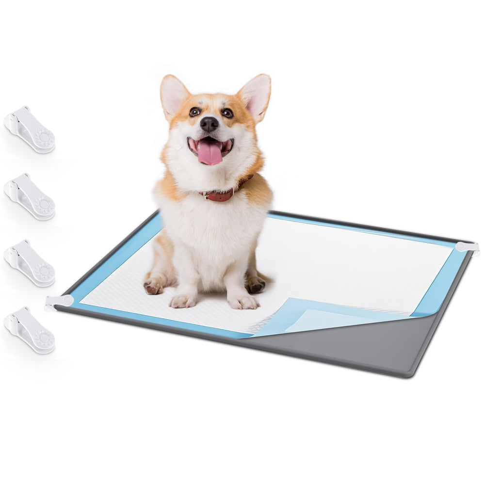 Bandeja higiénica Timgle en silicona 30x24, fácil de limpiar.