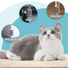 Tiny Pets: instalación fácil en pared con cinta o tornillos.