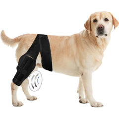 Tinzum Protección de rodilla para perro, ajuste cómodo para mayor estabilidad durante paseos.