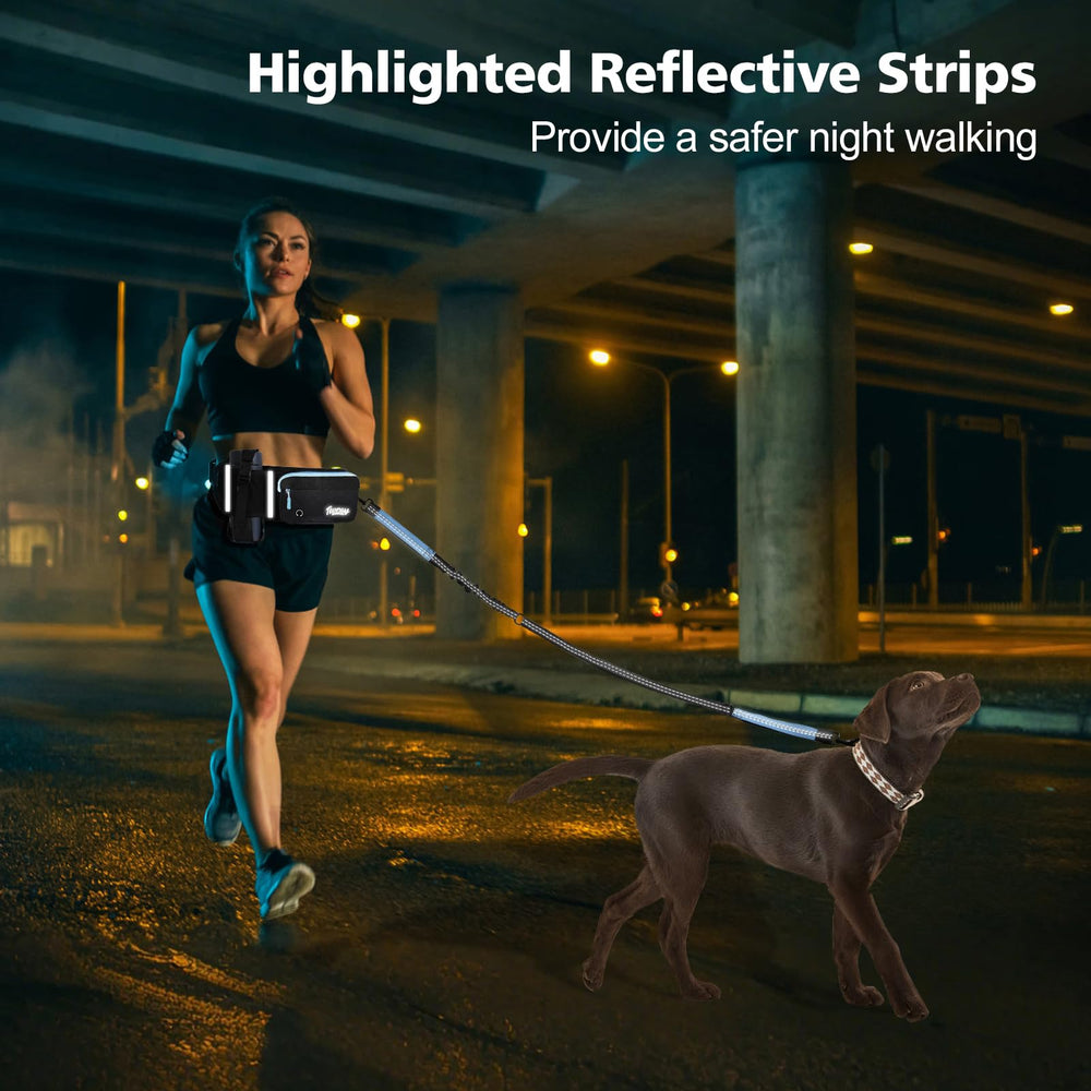Tivray correas extendidas para caminar dos perros con libertad de movimiento.