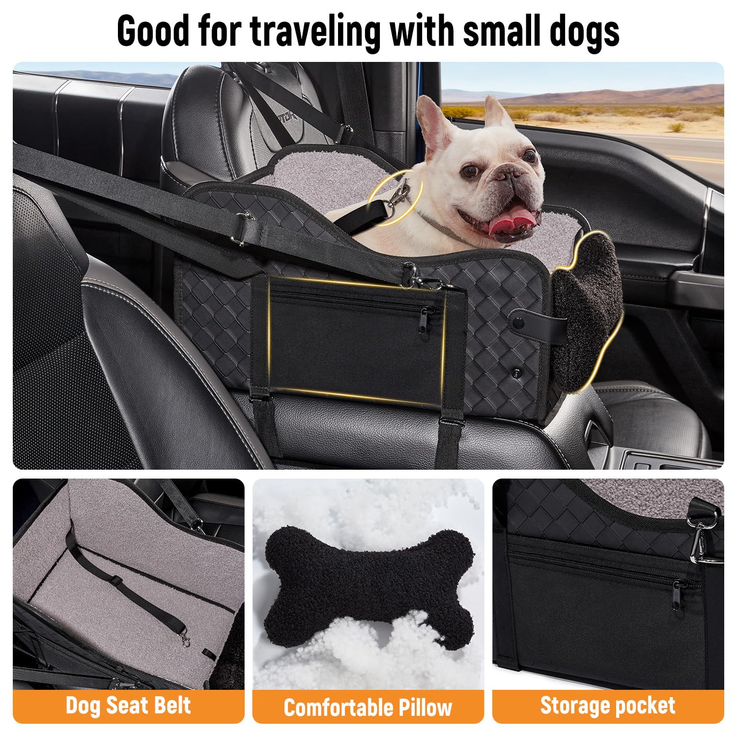 TKYZ asiento para camión negro: diseño compacto para viaje seguro.