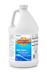 TLC Products StartSmart: botella etiquetada para inicio de ciclo.