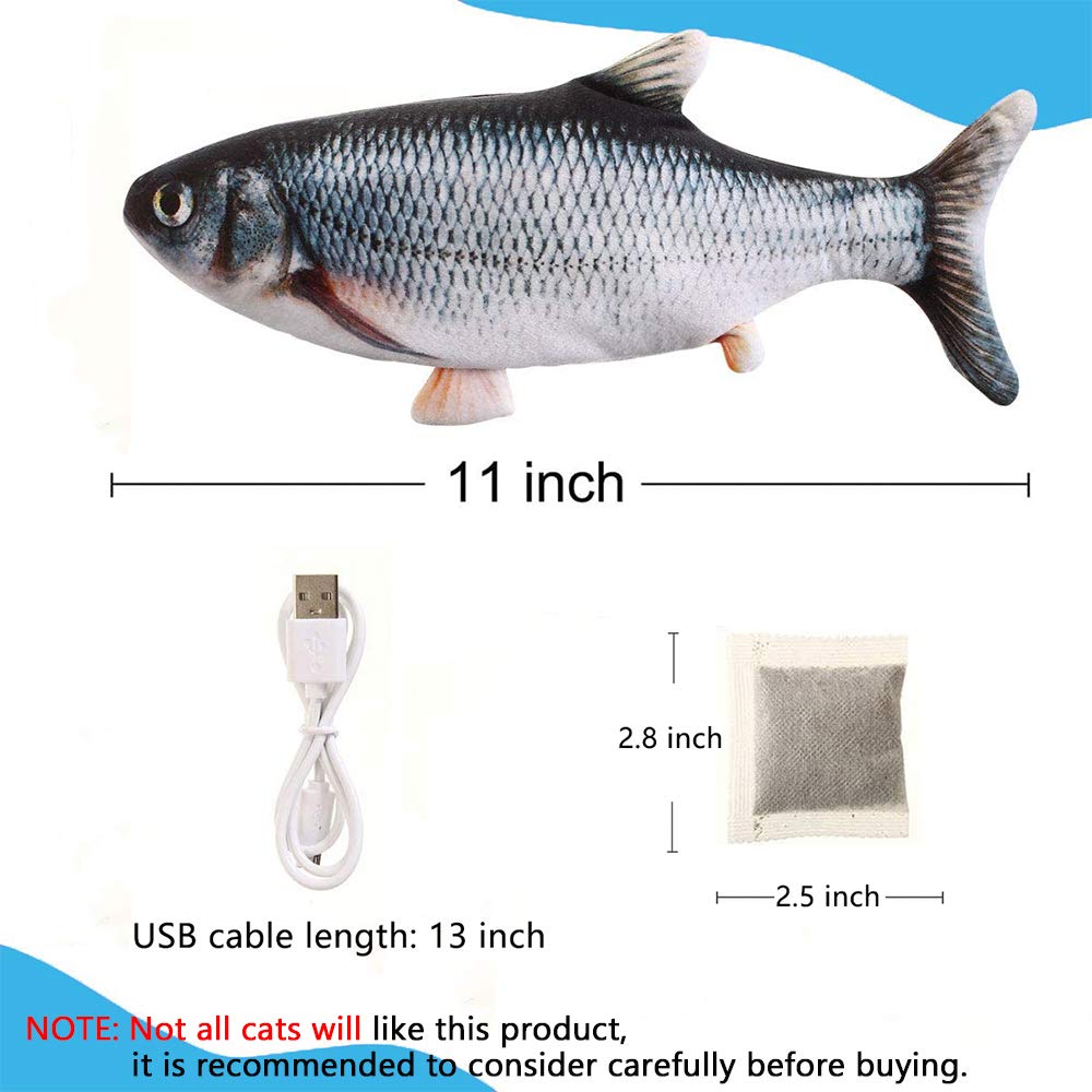 Tocirelo pez para uso interior, ideal para gatos activos en casa