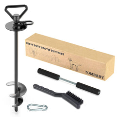 TOMBABY-anclaje-terreno en acero inoxidable 304 para uso exterior duradero.