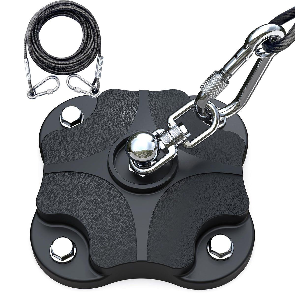 TOMBABY cable para perros 20 pies, ideal para seguridad al aire libre