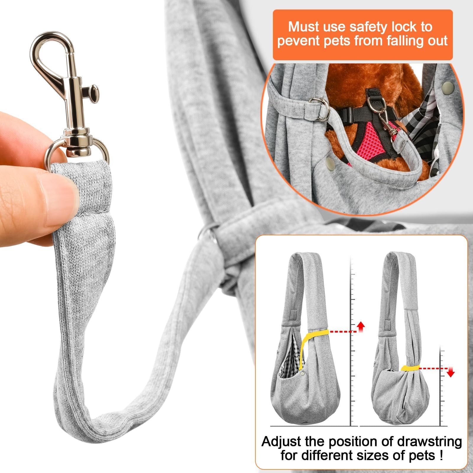 Tomkas Sling cinturón de seguridad para evitar saltos
